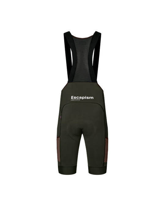 PAS NORMAL STUDIOS Escapism Dark Olive Culotte Ciclismo Hombre