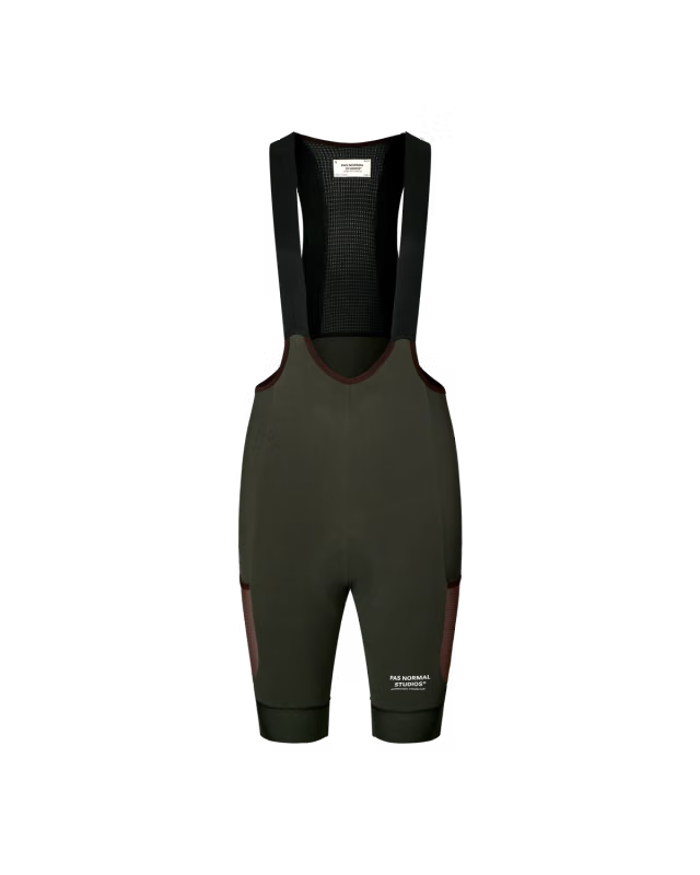 PAS NORMAL STUDIOS Escapism Dark Olive Culotte Ciclismo Mujer