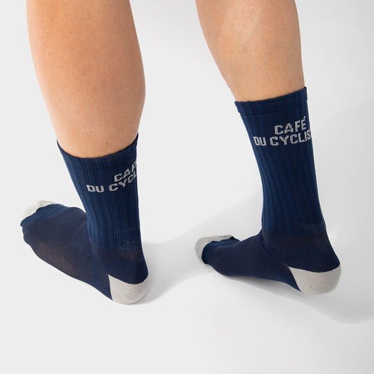 CAFE DU CYCLISTE Calcetines Solid Navy