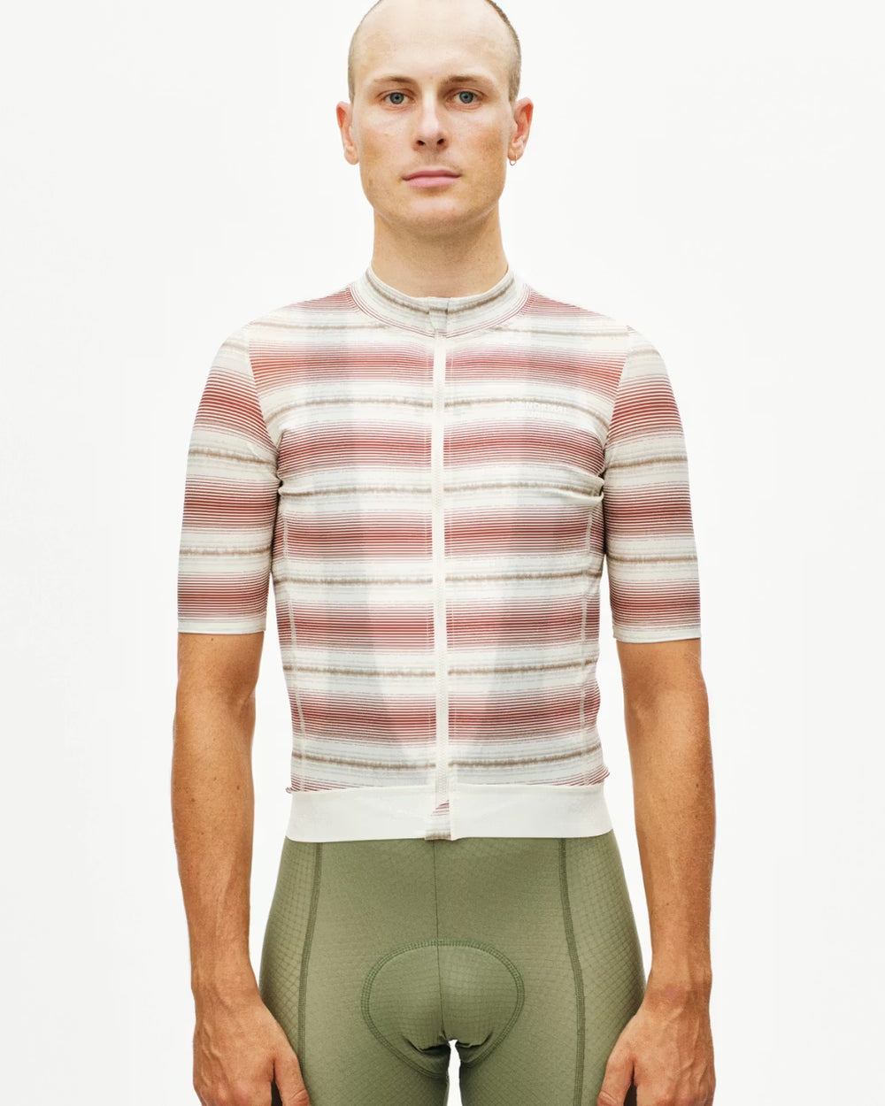 PAS NORMAL STUDIOS Essential Off White Stripe Maillot hombre