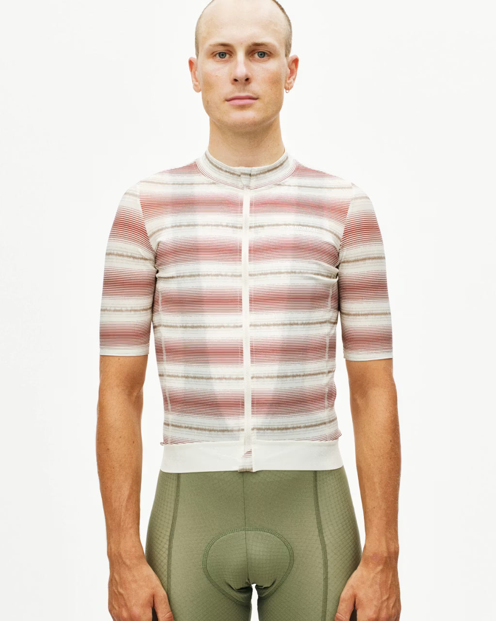 PAS NORMAL STUDIOS Essential Off White Stripe Maillot hombre