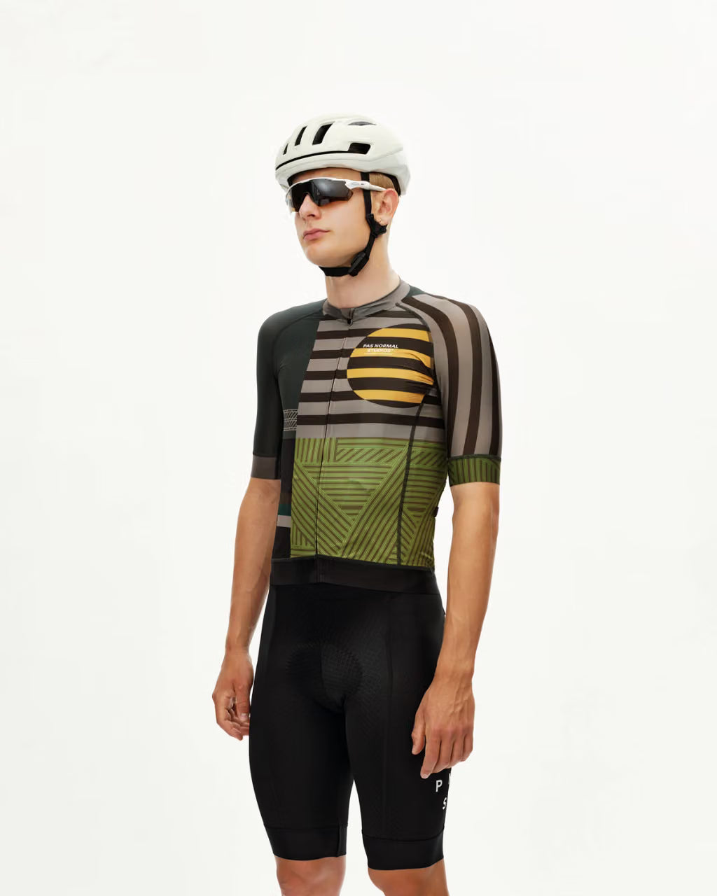 PAS NORMAL STUDIOS Mechanism AOP International Earth Maillot Ciclismo Hombre