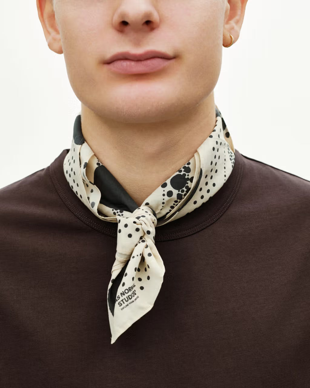 PAS NORMAL STUDIOS Off-Race Bandana White