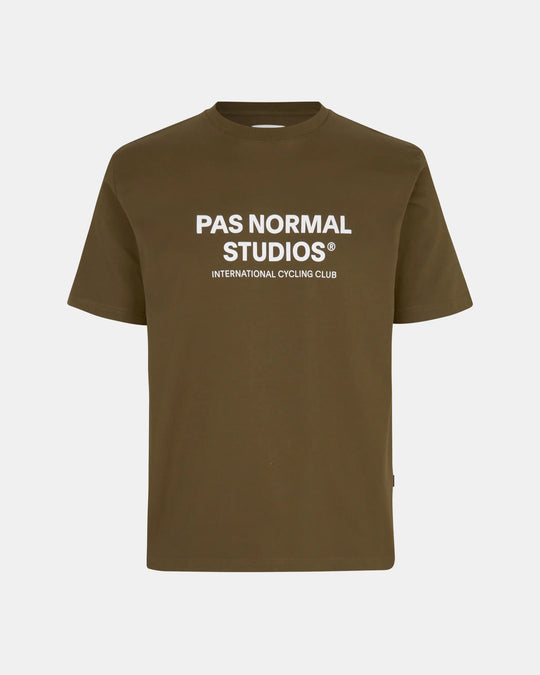 PAS NORMAL STUDIOS Off-Race PNS T-Shirt - Army Brown Camiseta