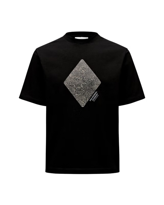 PAS NORMAL STUDIOS Off-Race Graphic T-Shirt - Black Camiseta