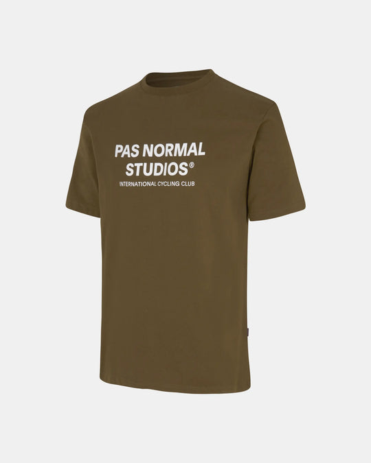 PAS NORMAL STUDIOS Off-Race PNS T-Shirt - Army Brown Camiseta