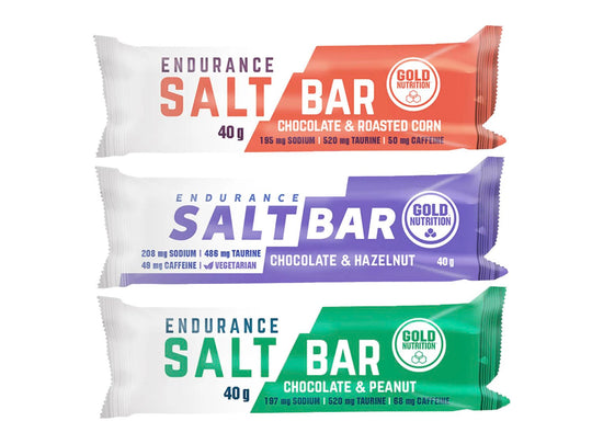 GOLD NUTRITION Endurance Salt Bar Choco & Hazelnut 40g