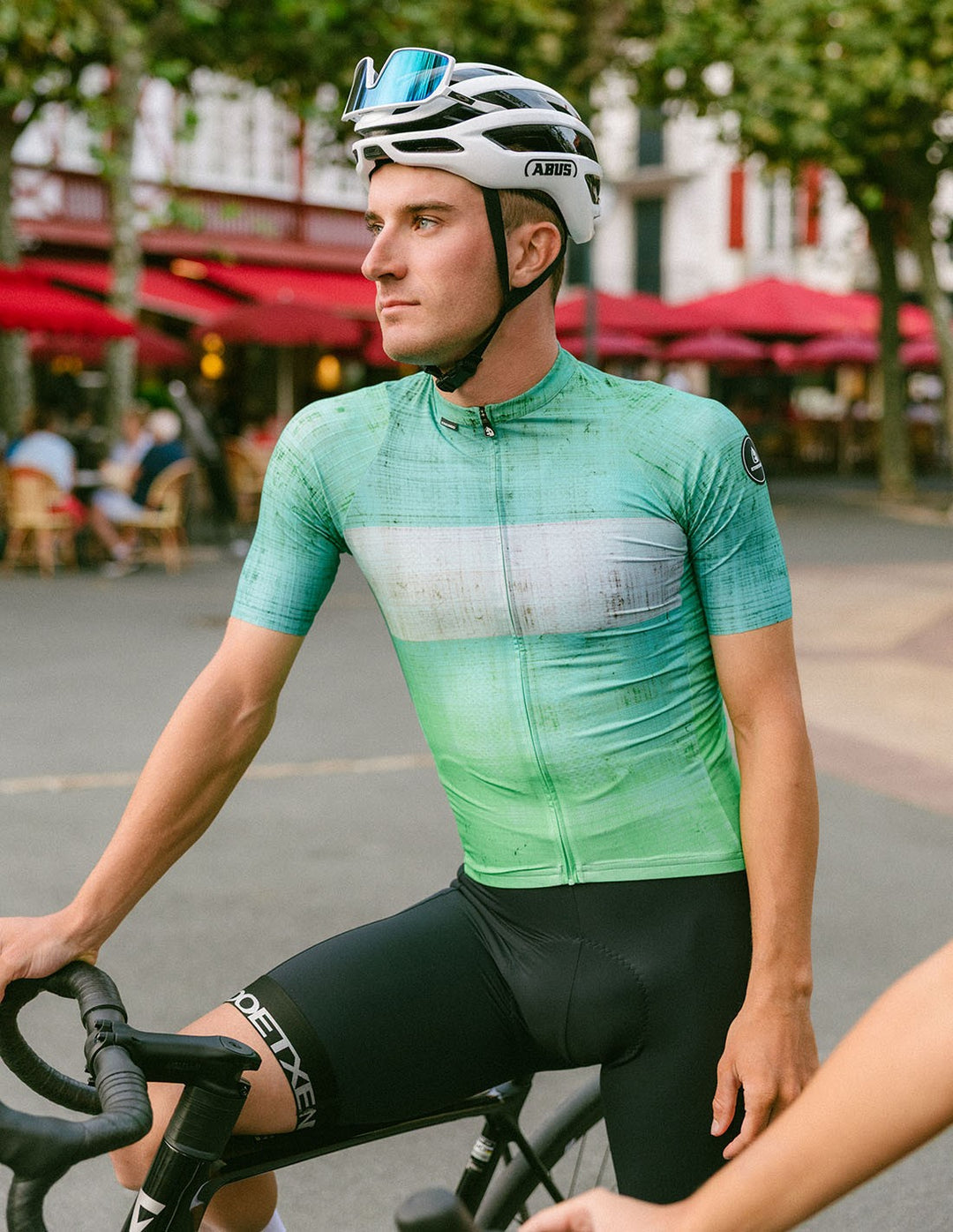 ETXEONDO Alaia Verde Manzana Maillot