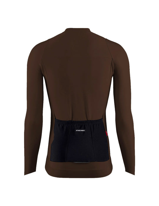 ETXEONDO Alde Thermo BI Maillot Termico Marron Hombre