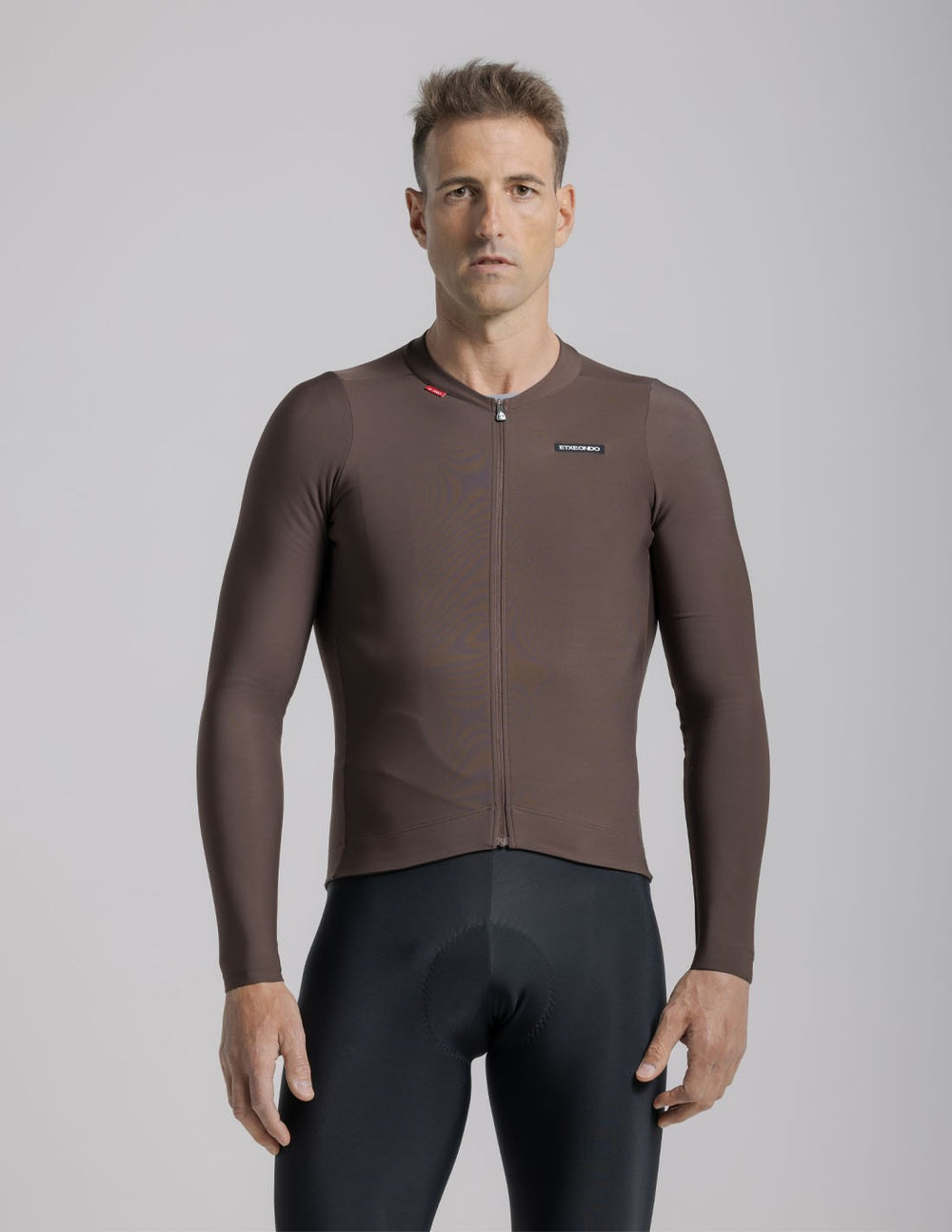 ETXEONDO Alde Thermo BI Maillot Termico Marron Hombre