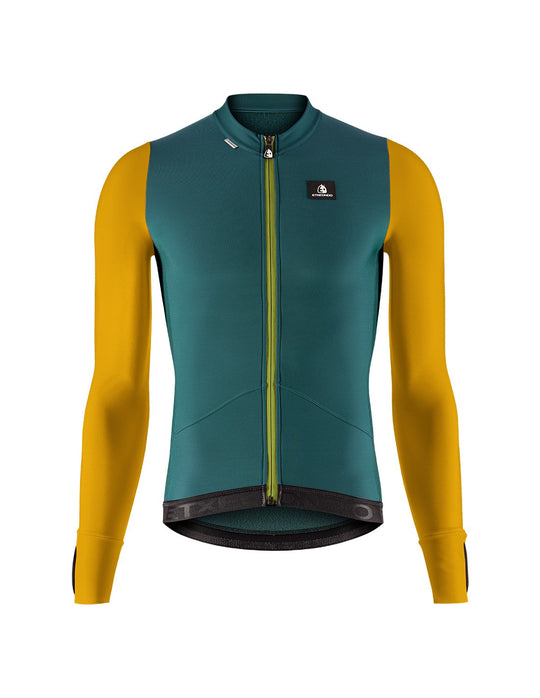 ETXEONDO MAILLOT KALU TÉRMICO Verde/mostaza Hombre