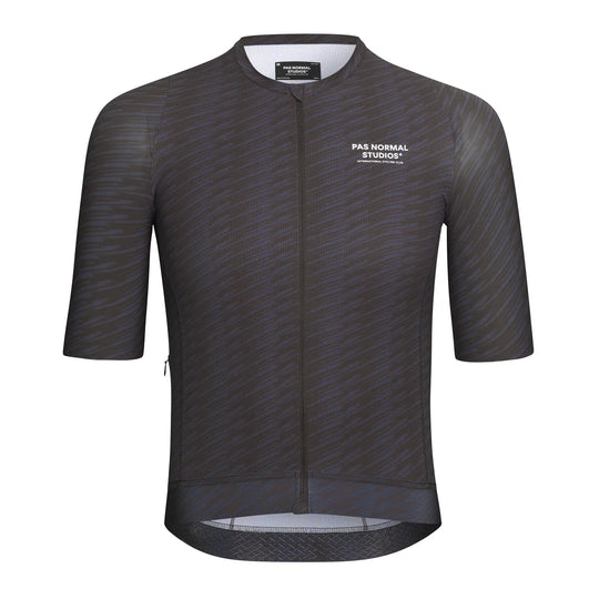 PAS NORMAL STUDIOS Solitude — Dark Navy / Light Brown Maillot ciclismo