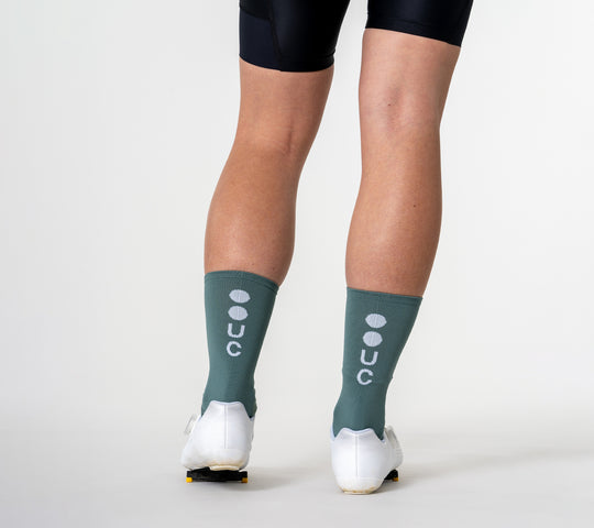 Mono Summer Cycling Socks Green Daze