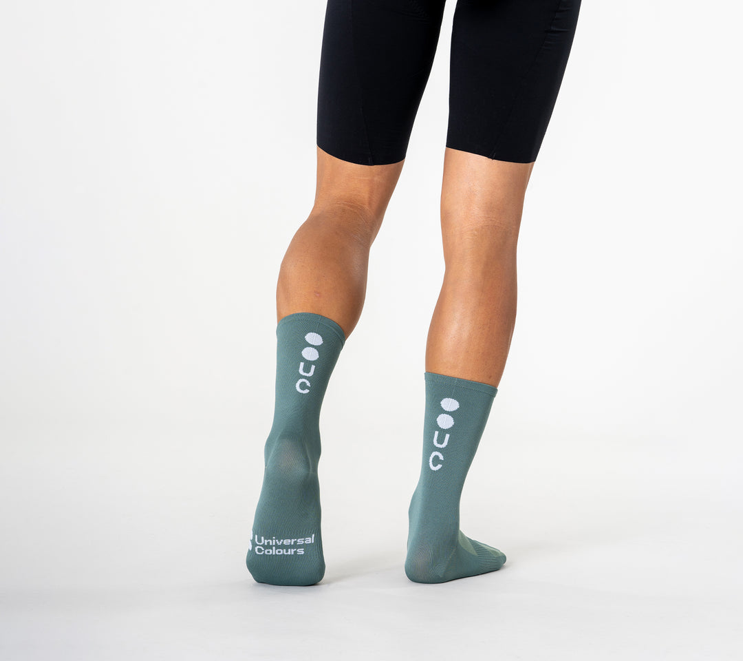 Mono Summer Cycling Socks Green Daze