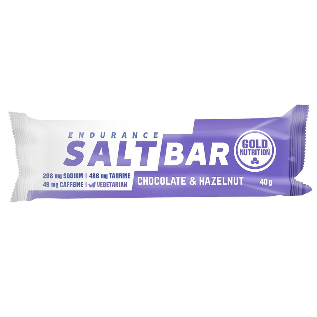 GOLD NUTRITION Endurance Salt Bar Choco & Hazelnut 40g