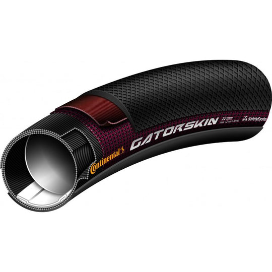 TUBULAR CONTINENTAL SPRINTER GATORSKIN 25 NEGRO